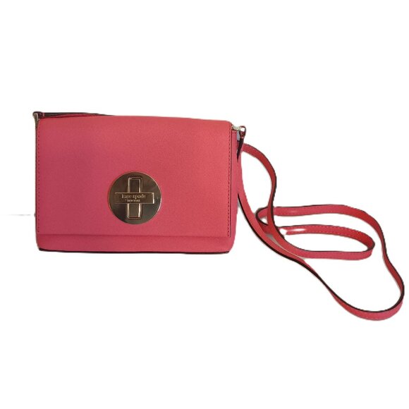 kate spade Handbags - Kate Spade Newbury Lane Pink Leather Crossbody NWT